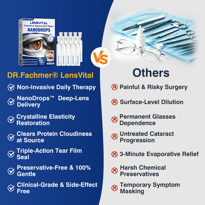 🇨🇦👨‍⚕️✅✅DR.Fachmer® LensVital Crystalline Degeneration Repair NanoDrops