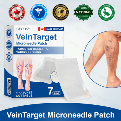 🇨🇦💙👨‍⚕️✅GFOUK® VeinTarget Microneedle Patch⚡Instant Relief, Long-Term Results