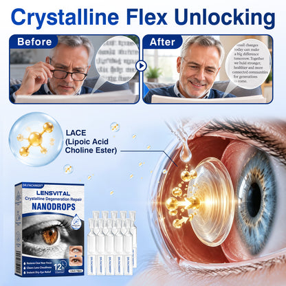 🇨🇦👨‍⚕️✅✅DR.Fachmer® LensVital Crystalline Degeneration Repair NanoDrops