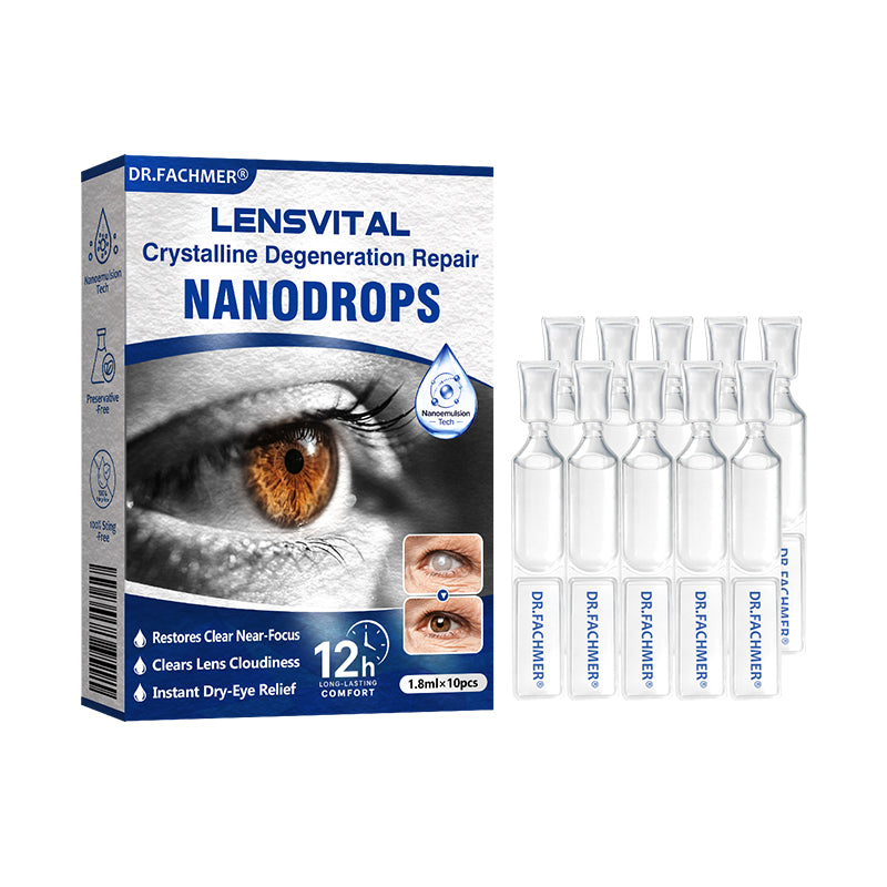 🇺🇸👨‍⚕️✅DR.Fachmer® LensVital Crystalline Degeneration Repair NanoDrops