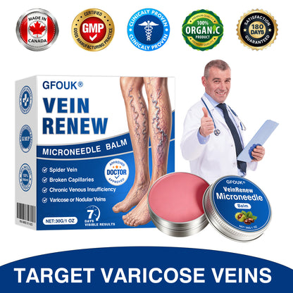 ca👨‍⚕️🦵🛡️GFOUK® VeinRenew Microneedle Balm