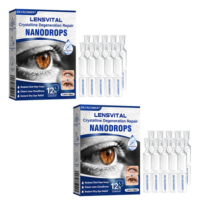 🇺🇸👨‍⚕️✅DR.Fachmer® LensVital Crystalline Degeneration Repair NanoDrops