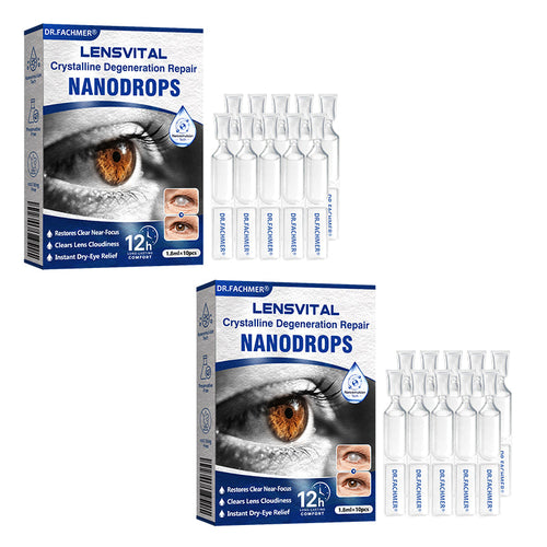 🇺🇸👨‍⚕️✅DR.Fachmer® LensVital Crystalline Degeneration Repair NanoDrops