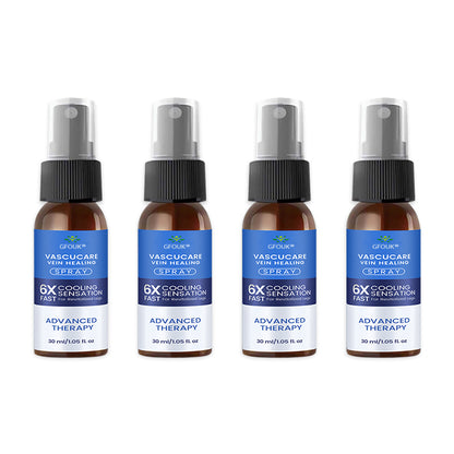 🇨🇦✅✅GFOUK® VascuCare Vein Healing Spray(Designed for Varicose veins, Spider veins, Deep vein Thrombosis, Chronic venous insufficiency, Venous ulcers, Thrombophlebitis and other venous issues)